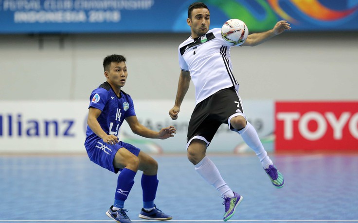Thua ngược đối thủ Iraq, Thái Sơn Nam gặp khó tại giải vô địch futsal châu Á